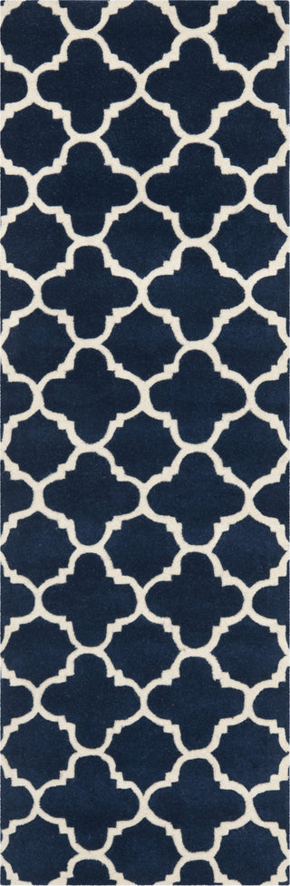 Safavieh Chatham Cht717 Dark Blue/Ivory Area Rug 