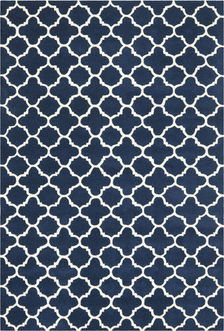 Safavieh Chatham Cht717 Dark Blue/Ivory Area Rug Main