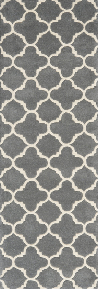 Safavieh Chatham Cht717 Dark Grey/Ivory Area Rug 