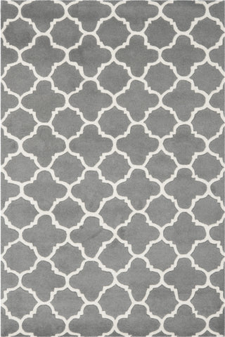 Safavieh Chatham Cht717 Dark Grey/Ivory Area Rug main image