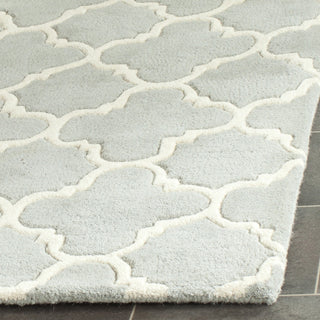 Safavieh Chatham Cht717 Grey/Ivory Area Rug Detail