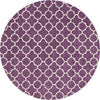 Safavieh Chatham Cht717 Purple/Ivory Area Rug Round