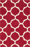 Safavieh Chatham Cht717 Red/Ivory Area Rug 
