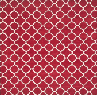 Safavieh Chatham Cht717 Red/Ivory Area Rug Square