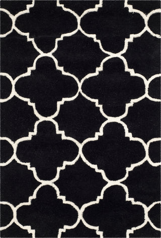 Safavieh Chatham Cht717 Black/Ivory Area Rug 