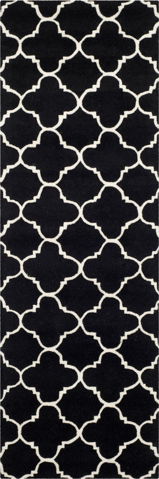 Safavieh Chatham Cht717 Black/Ivory Area Rug 