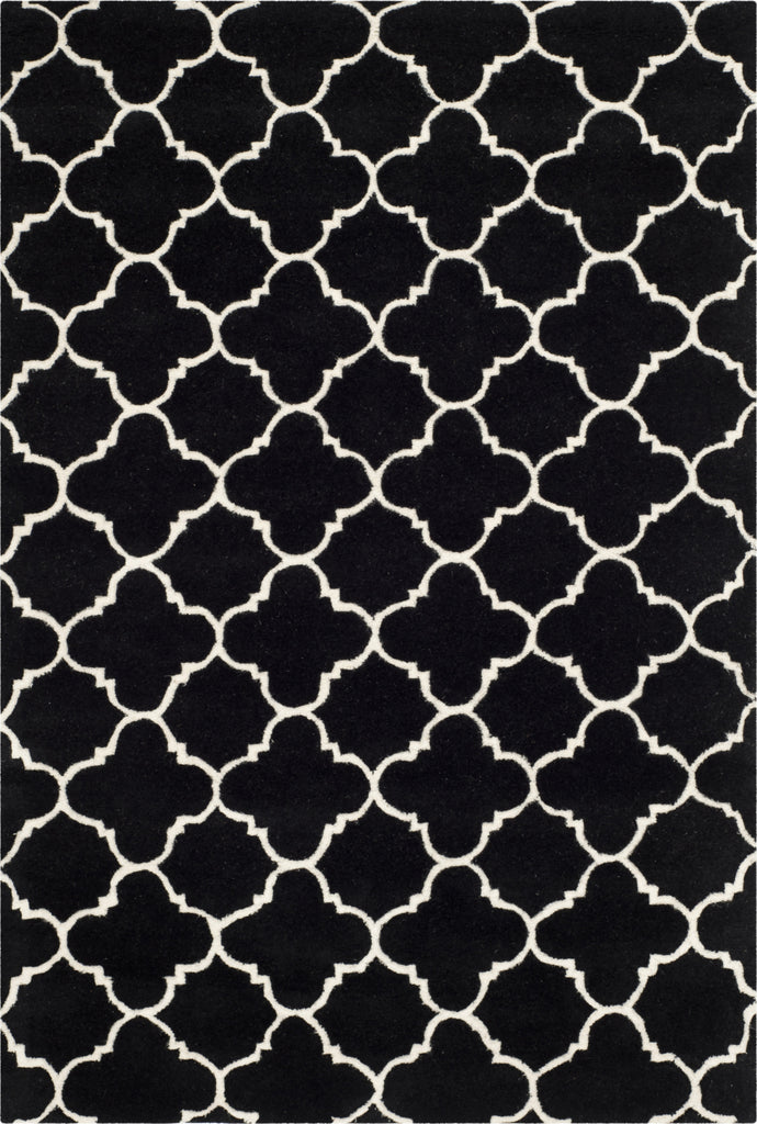 Safavieh Chatham Cht717 Black/Ivory Area Rug main image