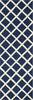Safavieh Chatham Cht718 Dark Blue/Ivory Area Rug 