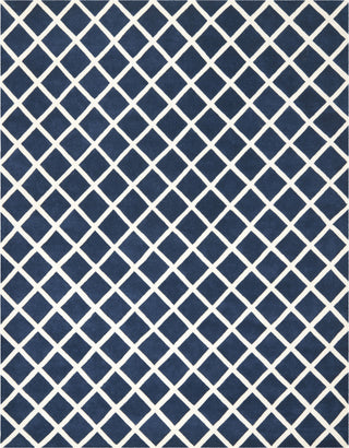 Safavieh Chatham Cht718 Dark Blue/Ivory Area Rug Main