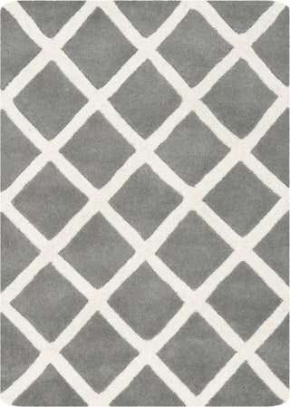 Safavieh Chatham Cht718 Dark Grey/Ivory Area Rug 