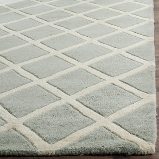 Safavieh Chatham Cht718 Grey/Ivory Area Rug Detail