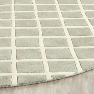 Safavieh Chatham Cht718 Grey/Ivory Area Rug Detail