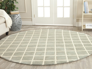 Safavieh Chatham Cht718 Grey/Ivory Area Rug Room Scene