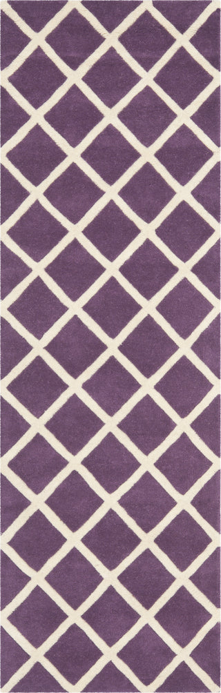 Safavieh Chatham Cht718 Purple/Ivory Area Rug 