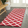 Safavieh Chatham Cht718 Red/Ivory Area Rug Room Scene Feature
