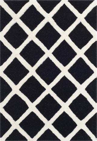 Safavieh Chatham Cht718 Black/Ivory Area Rug 