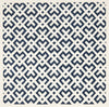 Safavieh Chatham Cht719 Dark Blue/Ivory Area Rug Square