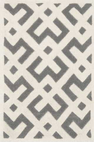 Safavieh Chatham Cht719 Dark Grey/Ivory Area Rug 