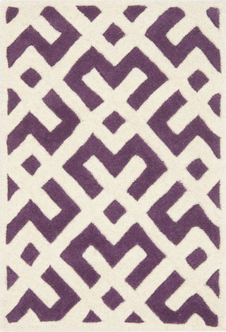 Safavieh Chatham Cht719 Purple/Ivory Area Rug 