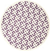 Safavieh Chatham Cht719 Purple/Ivory Area Rug Round
