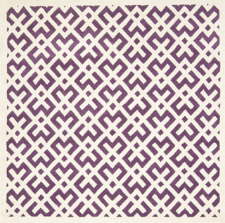 Safavieh Chatham Cht719 Purple/Ivory Area Rug Square