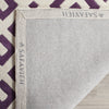 Safavieh Chatham Cht719 Purple/Ivory Area Rug Backing