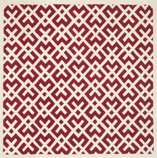 Safavieh Chatham Cht719 Red/Ivory Area Rug Square