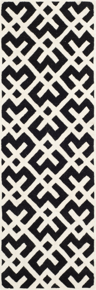 Safavieh Chatham Cht719 Black/Ivory Area Rug 