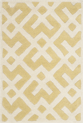 Safavieh Chatham Cht719 Light Gold/Ivory Area Rug 