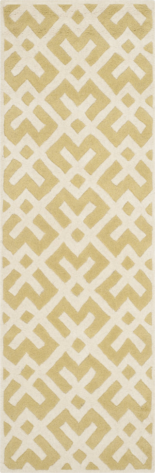 Safavieh Chatham Cht719 Light Gold/Ivory Area Rug 