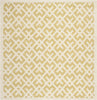 Safavieh Chatham Cht719 Light Gold/Ivory Area Rug Square