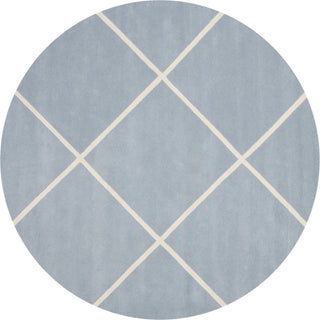 Safavieh Chatham Cht720 Blue/Ivory Area Rug Round