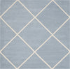 Safavieh Chatham Cht720 Blue/Ivory Area Rug Square