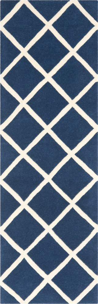 Safavieh Chatham Cht720 Dark Blue/Ivory Area Rug 