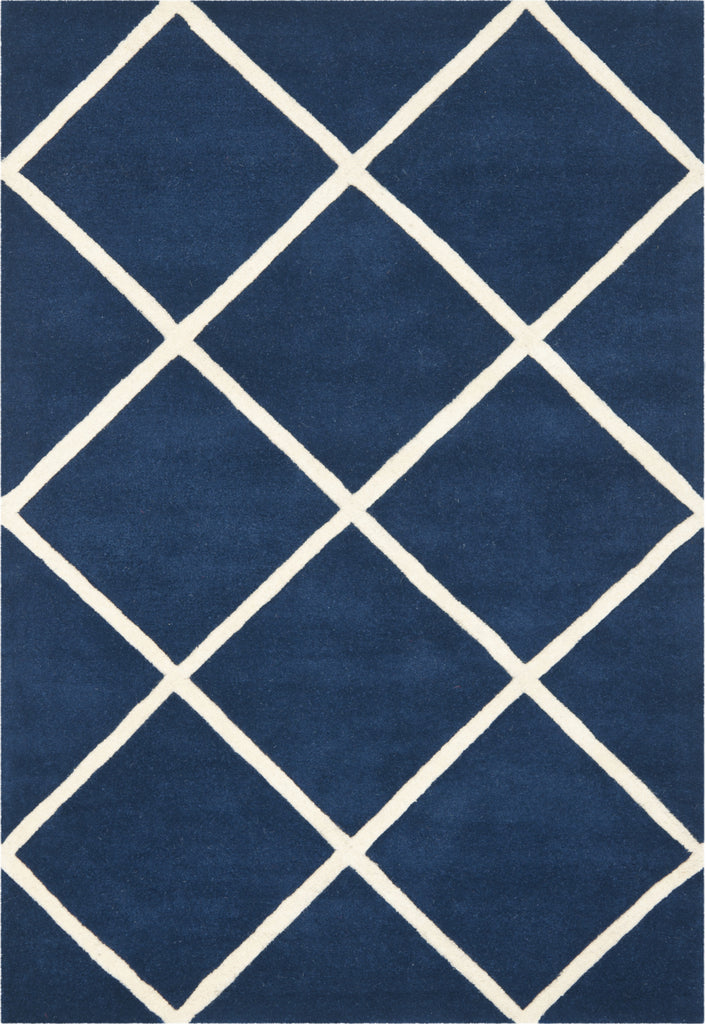 Safavieh Chatham Cht720 Dark Blue/Ivory Area Rug main image