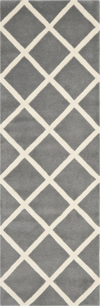 Safavieh Chatham Cht720 Dark Grey/Ivory Area Rug 