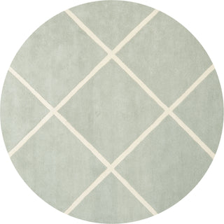 Safavieh Chatham Cht720 Grey/Ivory Area Rug Round