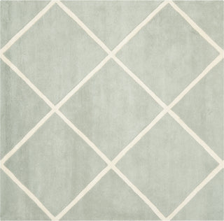 Safavieh Chatham Cht720 Grey/Ivory Area Rug Square