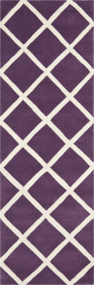 Safavieh Chatham Cht720 Purple/Ivory Area Rug 