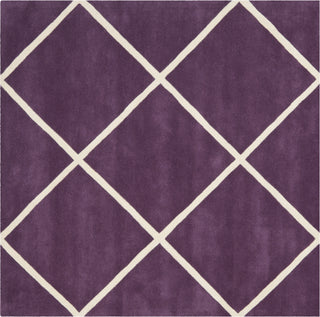 Safavieh Chatham Cht720 Purple/Ivory Area Rug Square