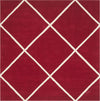 Safavieh Chatham Cht720 Red/Ivory Area Rug Square