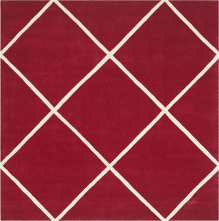 Safavieh Chatham Cht720 Red/Ivory Area Rug Square