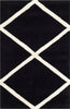 Safavieh Chatham Cht720 Black/Ivory Area Rug 