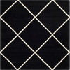 Safavieh Chatham Cht720 Black/Ivory Area Rug Square