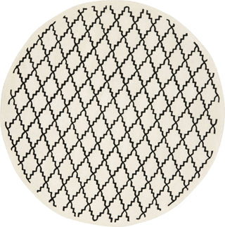 Safavieh Chatham Cht721 Ivory/Black Area Rug Round