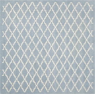 Safavieh Chatham Cht721 Blue/Ivory Area Rug Square