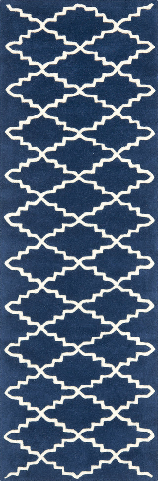 Safavieh Chatham Cht721 Dark Blue/Ivory Area Rug 