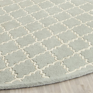 Safavieh Chatham Cht721 Light Blue/Ivory Area Rug Detail