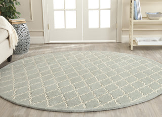 Safavieh Chatham Cht721 Light Blue/Ivory Area Rug Room Scene