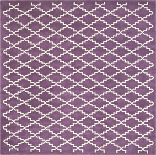 Safavieh Chatham Cht721 Purple/Ivory Area Rug Square